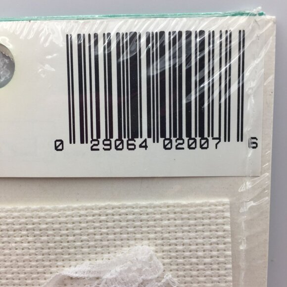 Set of 2 Counted Cross Stitch Kit Lace Ornament Santas List Shh Baby Asleep - Picture 9 of 9